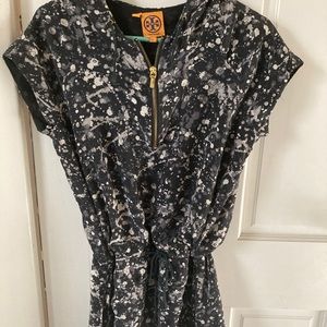 Tory Burch Silk Hooded Tunic